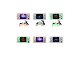 Console De Jogos 520, Controle De Jogos Retrô, Tela De 2,4 Polegadas, Console De Jogos Portátil, Modo Para Duas Pessoas Hengjian (a)