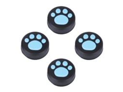 Mali 4 Capas de Silicone para Joystick Thumb Grips para Ps3/ps4/switch Pro (azul)