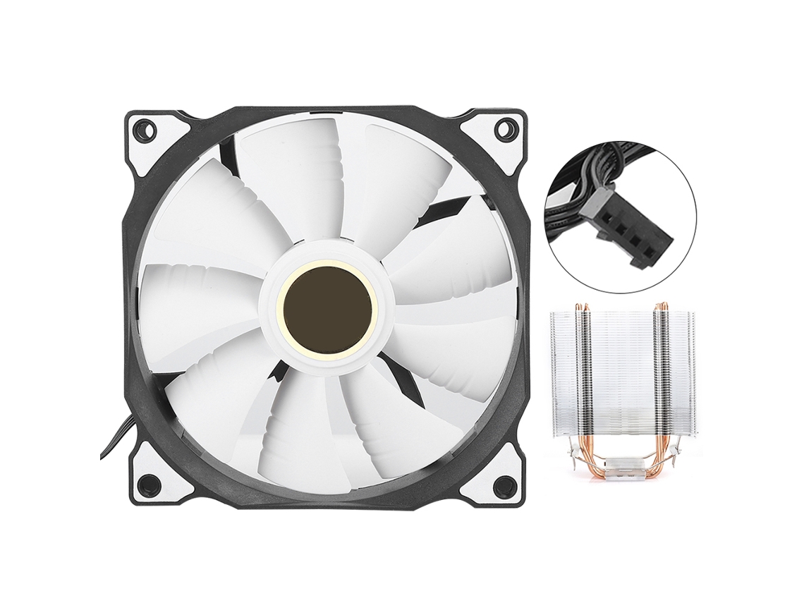 Resfriador Cpu LAXISCREED 4 Tubos Branco