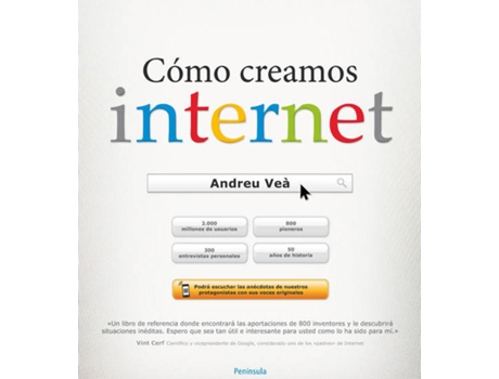 Livro Cómo Creamos Internet de Veà, Andreu