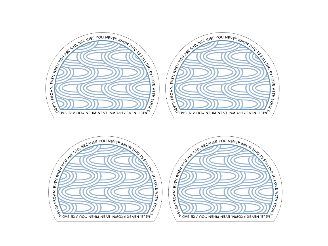 Conjunto de 4 Bases de Pvc Antiderrapantes NEVEANCE