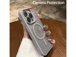 Capa Transparente Com Adsor??o Magnética Para Telemóvel, Prote??o Completa Para Iphone 16, 16 Plus, 16 Pro E 16 Pro Max.