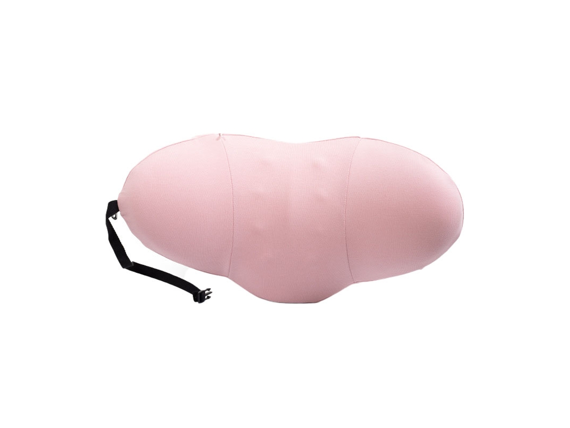 Lurelia Almofada Lombar 49x27x13,5cm Para Costas Ergonómico Rosa