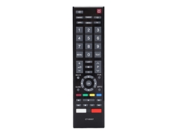 Controle Remoto de Reposição para TVs Toshiba 43s3965, 43l5995ev, 32l5995, 43l5997ev, 43e5603ext, 49l5995, Ct 95007
