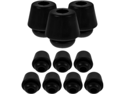 Conjunto De 10 Amortecedores De Borracha Para Portas E Porta-malas De Carros.