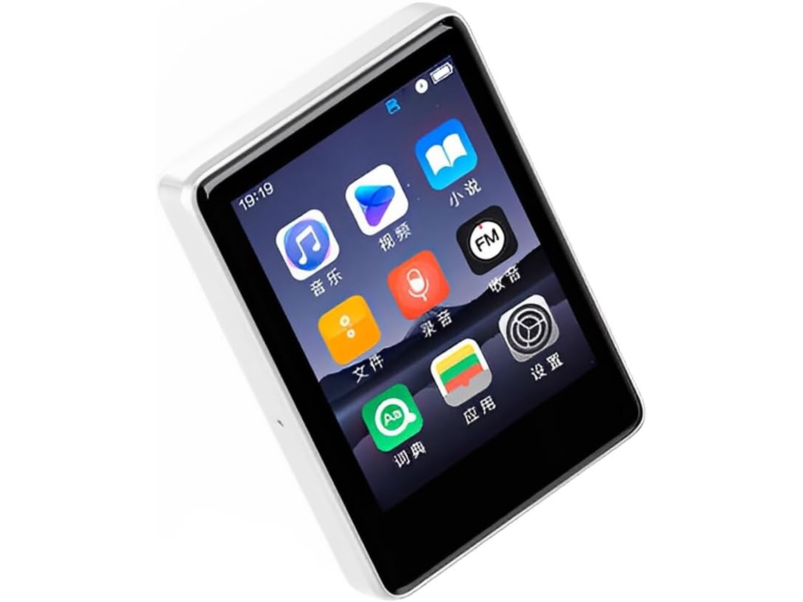 Bealife Leitor De Mp4 Com Tela Sensível Ao Toque 2, 4 Polegadas Para Caminhadas, Viagens E Ciclismo, Compatível Com