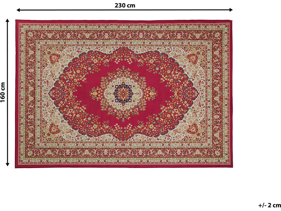 Tapete Karaman (Multicolor - Poliéster - 160x230x0.5 cm)