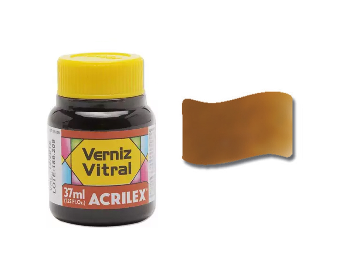 Verniz Vitral ACRILEX 37Ml Fume 539
