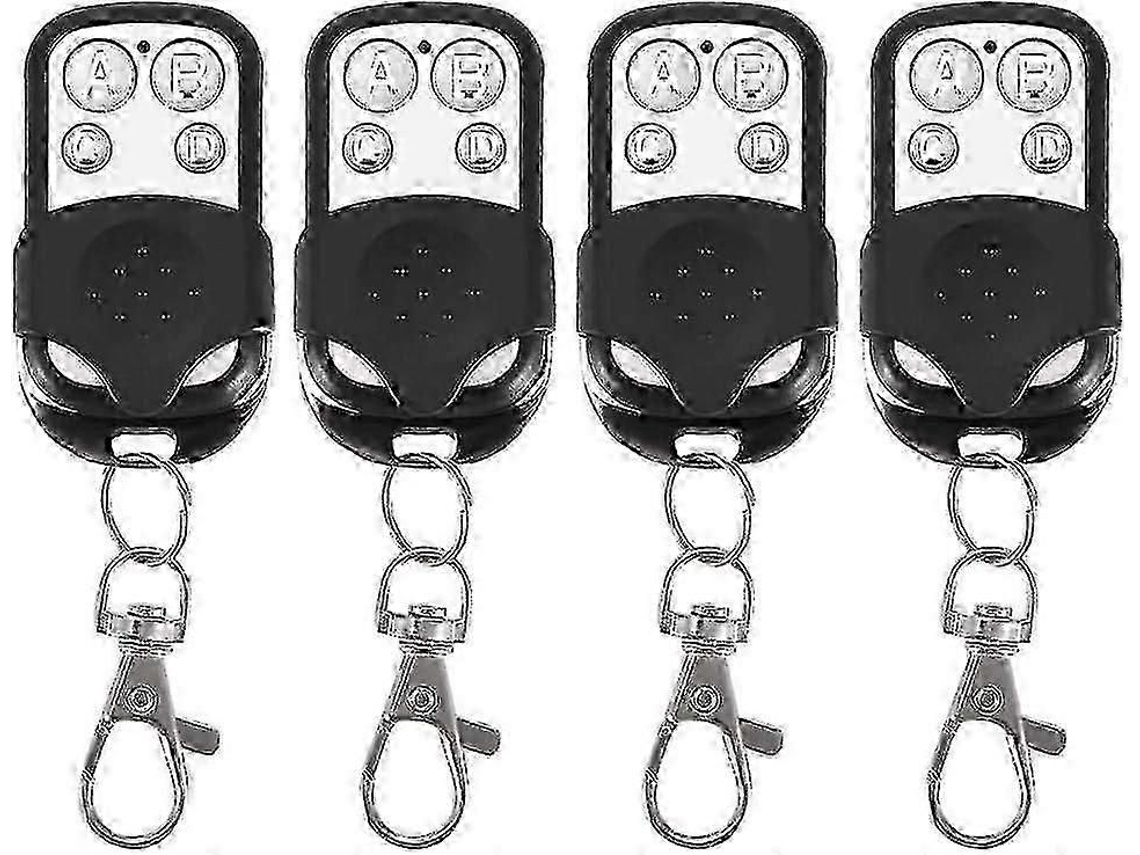 Controle Remoto Universal Para Abridor De Porta De Garagem - Controle Remoto Automático Para Portão E Chaveiro Compatíveis Com Garagem Automotiva
