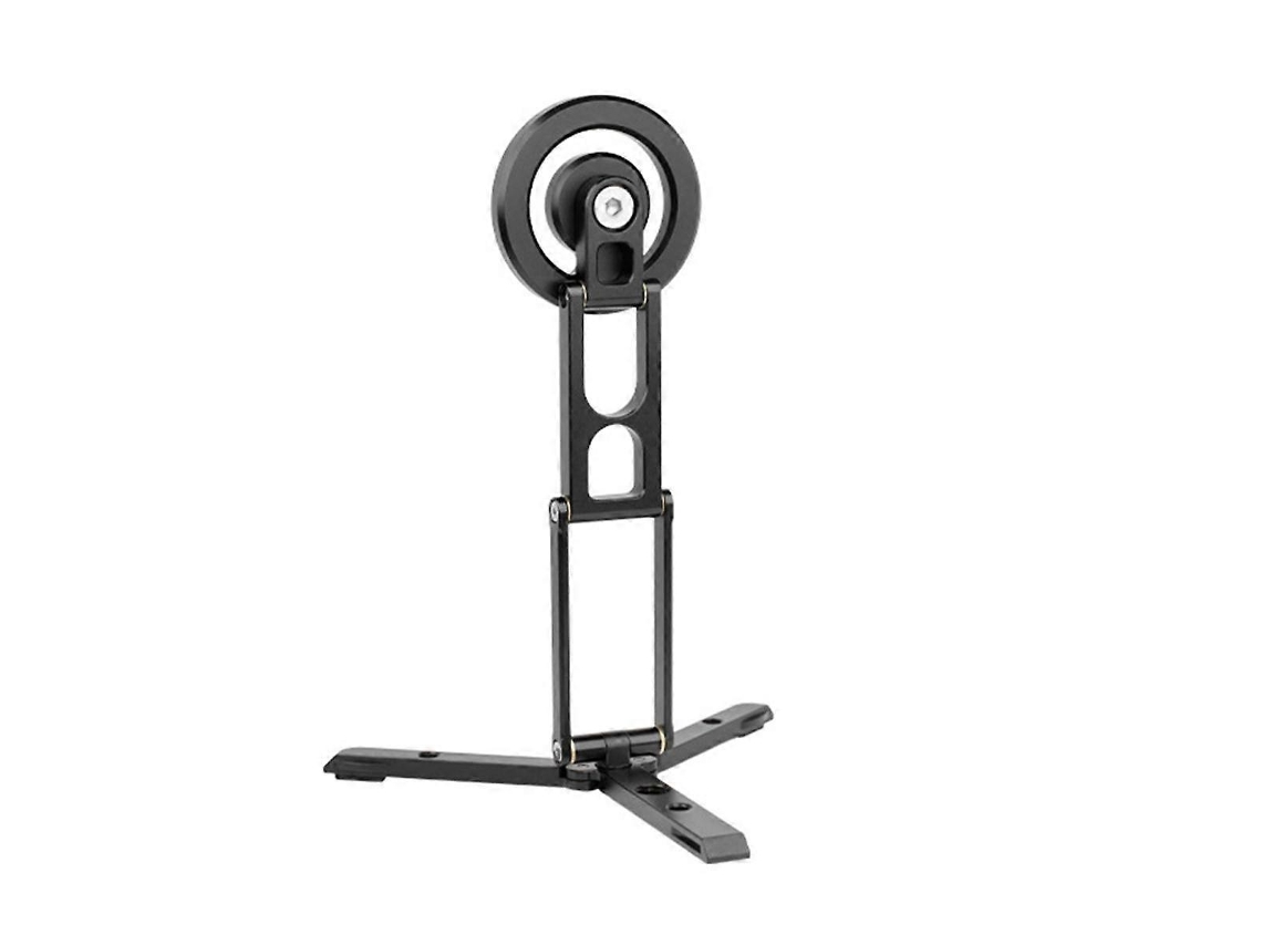 Lurelia Tripé Magnético Magnético, Rotação 360°, Dobrável, 3 Cm, Em Liga De Alumínio, Preto