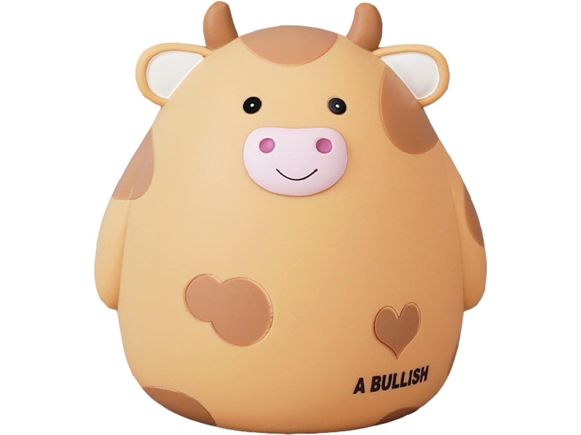 Cofrinho Em Forma De Vaca, Cofre Inquebrável Para Moedas, Ideal Meninos E Crianças. Fofo Formato Animal, Perfeito Aniversários Men Aquaforge