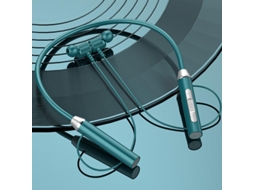 Fones De Ouvido Bluetooth Sem Fio, Som Surround Estéreo, Microfone, Faixa Magnética Para O Pescoço.