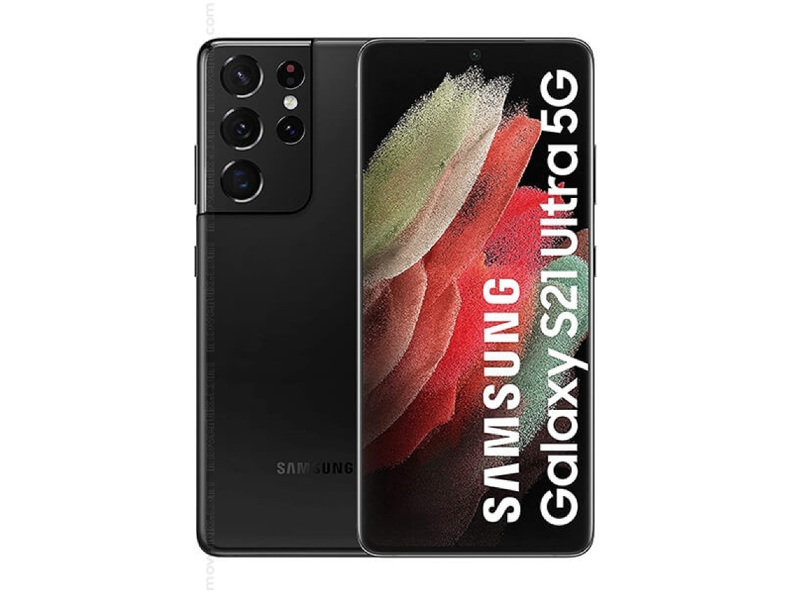 Smartphone Samsung Galaxy S21 Ultra 5g (recondicionado Como Novo 512gb Preto)