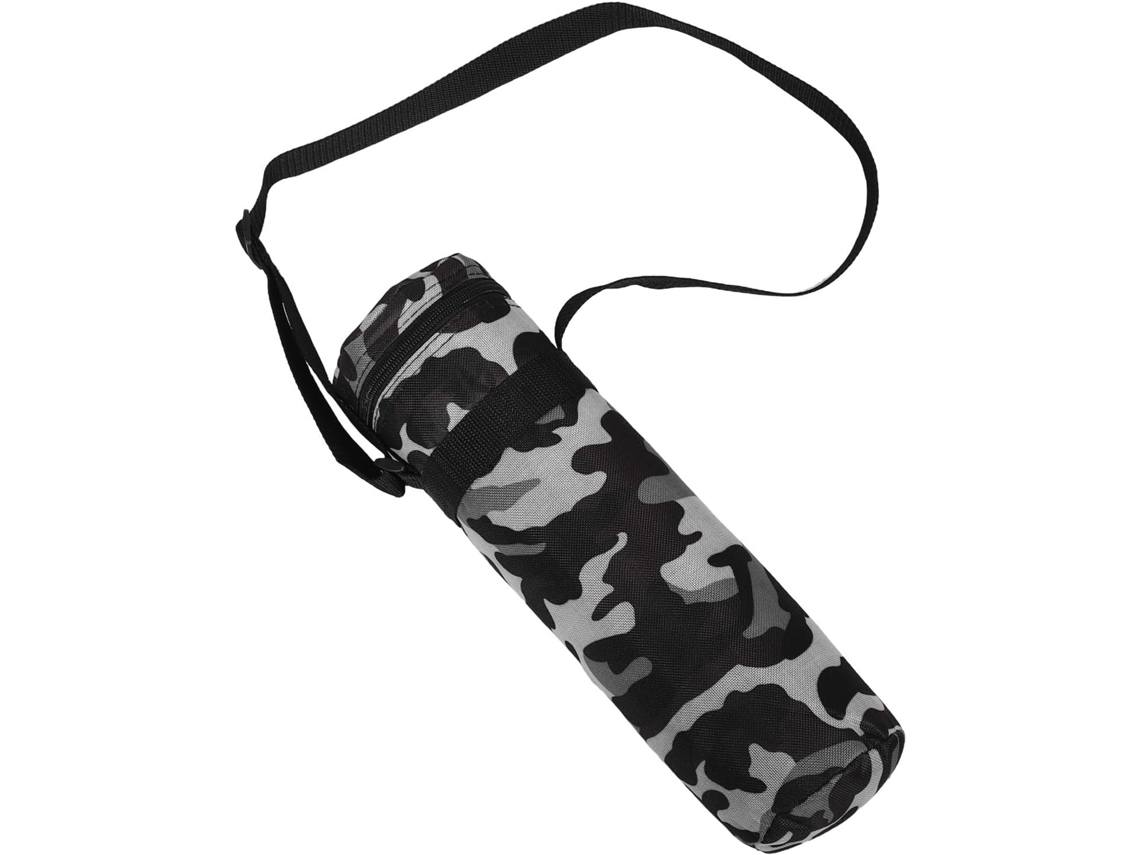 Porta-garrafa De Água Camuflado Em Tecido Resistente Com Alça De Ombro Ajustável.
