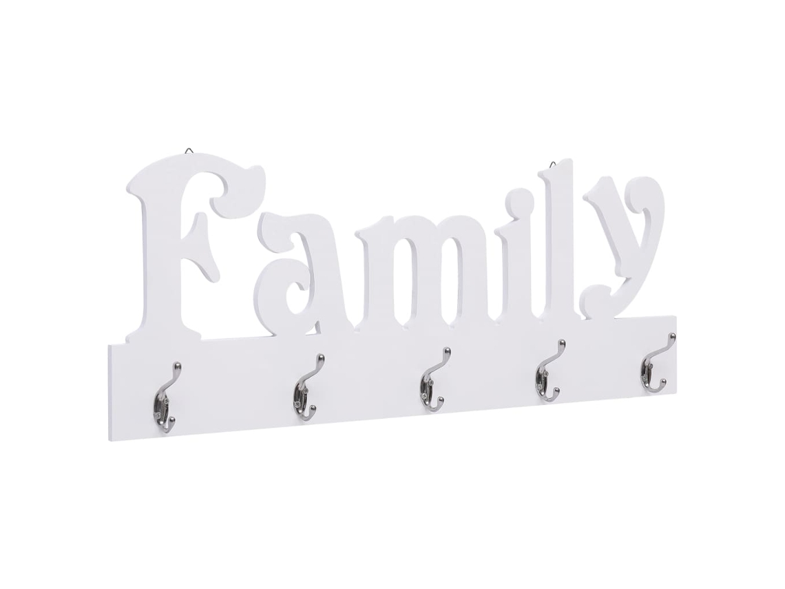 Coat Rack, Coat Racks Vidaxl Branco Mdf (n/a)