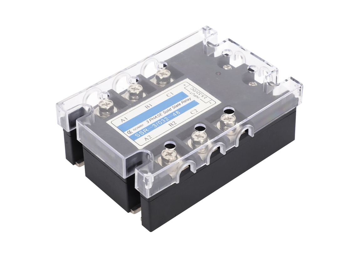 Laxiscreed Relé Trífase De Estado Sólido Para Controlo Elétrico Industrial Até 480v Ac/dc