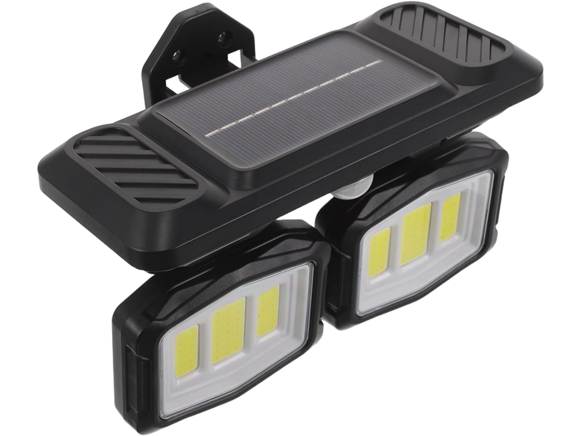 Luminária De Parede Solar Externa Com Sensor De Movimento E 108 Leds, Estrutura