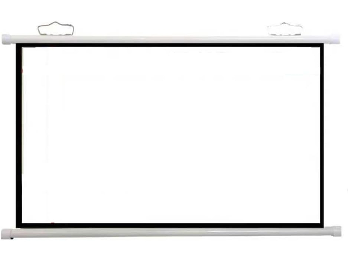 Tela de Projeção 30" 16:9 Portátil, para Uso Doméstico e Externo