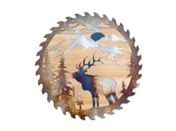 Ornamento de Parede Ferro Pássaro LAXISCREED