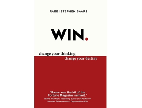Livro WIN Change Your Thinking, Change Your Destiny de Rabbi Stephen Baars (Inglês - Capa Dura)