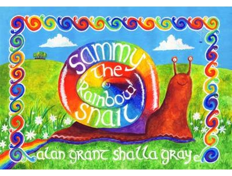 Livro sammy the rainbow snail de alan grant (inglês)