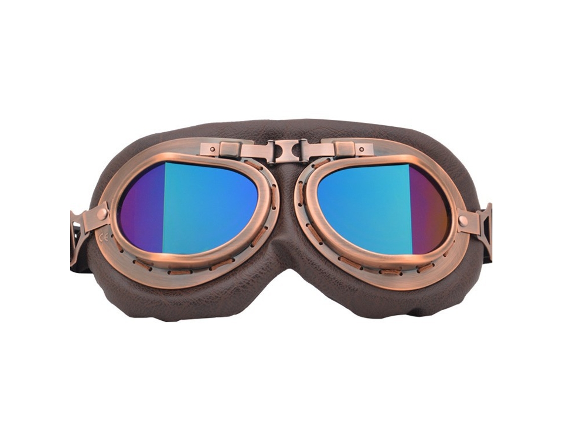 Lunettes De Moto/lunettes De Soleil - Lunettes De Moto Estilo Aviador Retrô (estilo Steampunk)