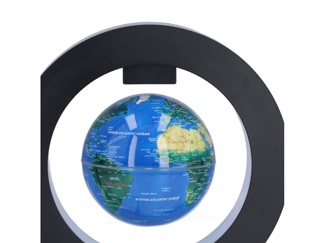 Globo De Levitação Magnética (passando Certificações Lvd, Rohs, Emc + Luz Azul Inglesa De 4 Polegadas) Eoocoo