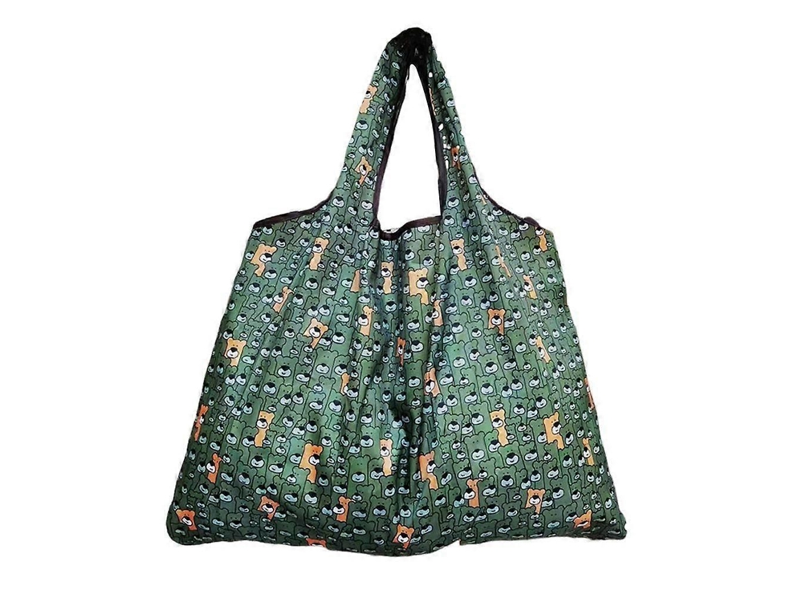 Sacola de Compras Feminina Extragrande, Dobrável, Resistente a Rasgos, Impermeável, Lavável na Máquina e Reutilizável. GOKOCO