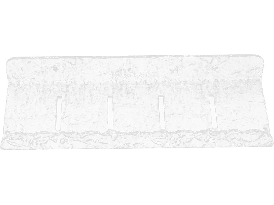 Prateleira Flutuante De Acrílico Para Banheiro, 30cm, Para Montagem Na Parede