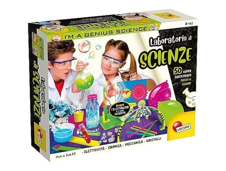 Lisciani Games - Sou um Laboratório Genial de Ciências