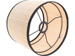 Lustre de Bambu de 30 Cm, Material Natural, Estilo Japonês, Luminária Decorativa. SFUSHOS