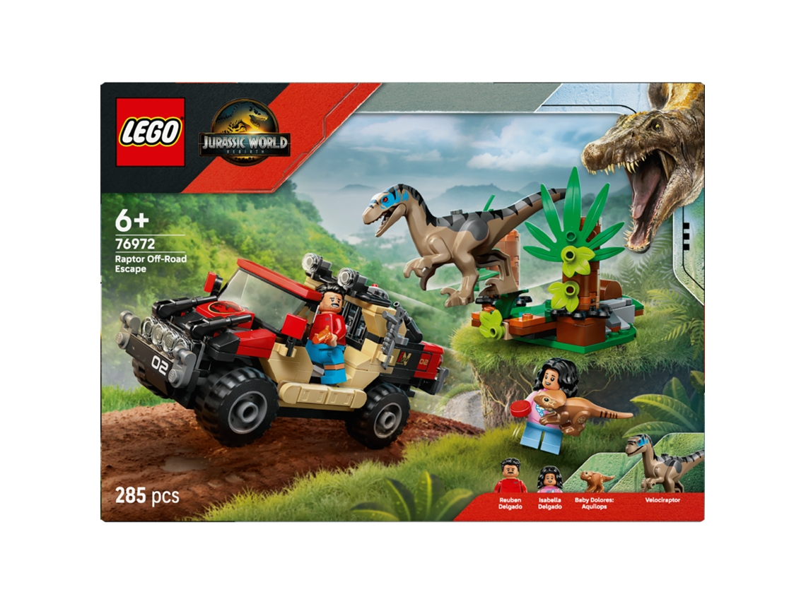 LEGO Jurassic World: Fuga Todo-o-Terreno do Raptor - 76972