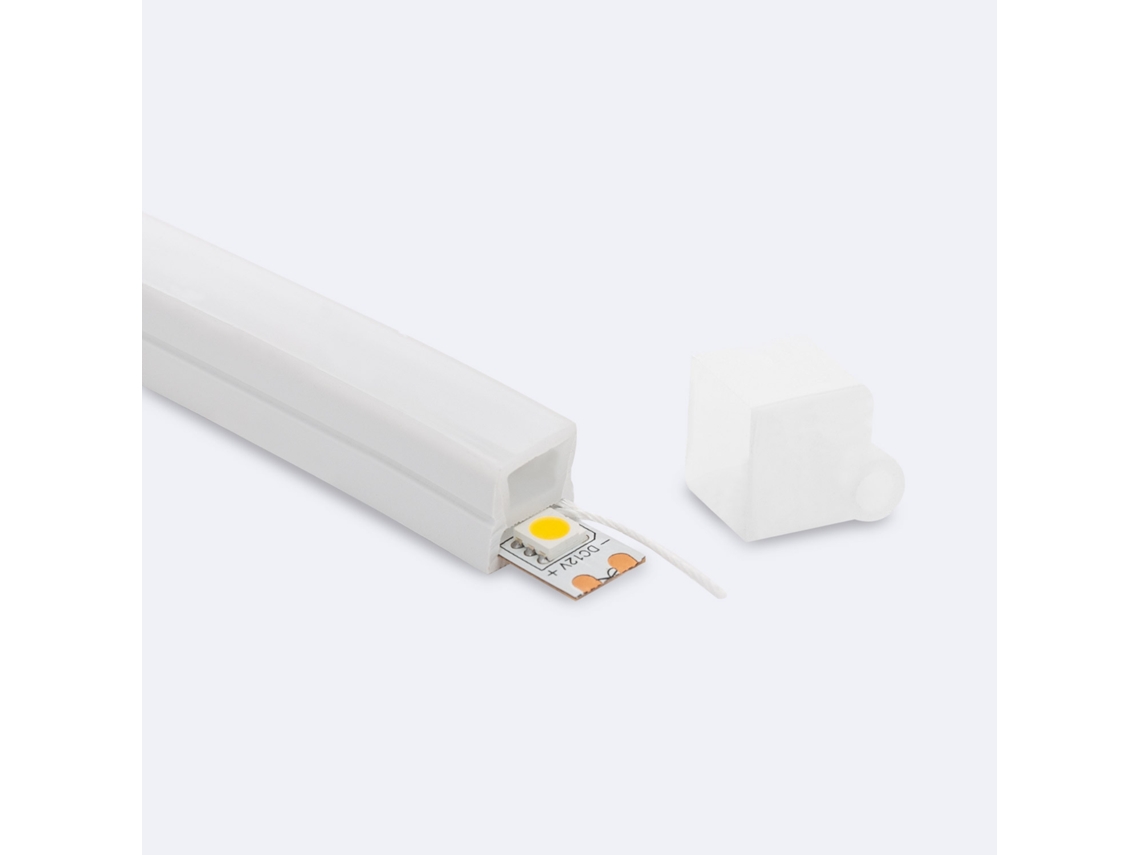 Tubo de Silicone Led Flex Embutido Até 8 Mm Bl1212 2M LEDKIA