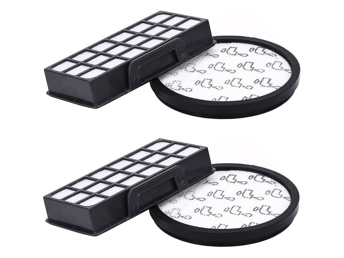 Filtros Para Rowenta Silence Force Cyclonic 4aaaa Série Ro76xx Compatível Com Zr903701 (2 Hepa + 2 Espuma)