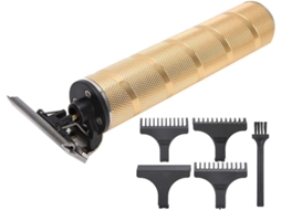 Máquina de cortar cabelo profissional SFUSHOS com lâmina em formato de T e aparador elétrico