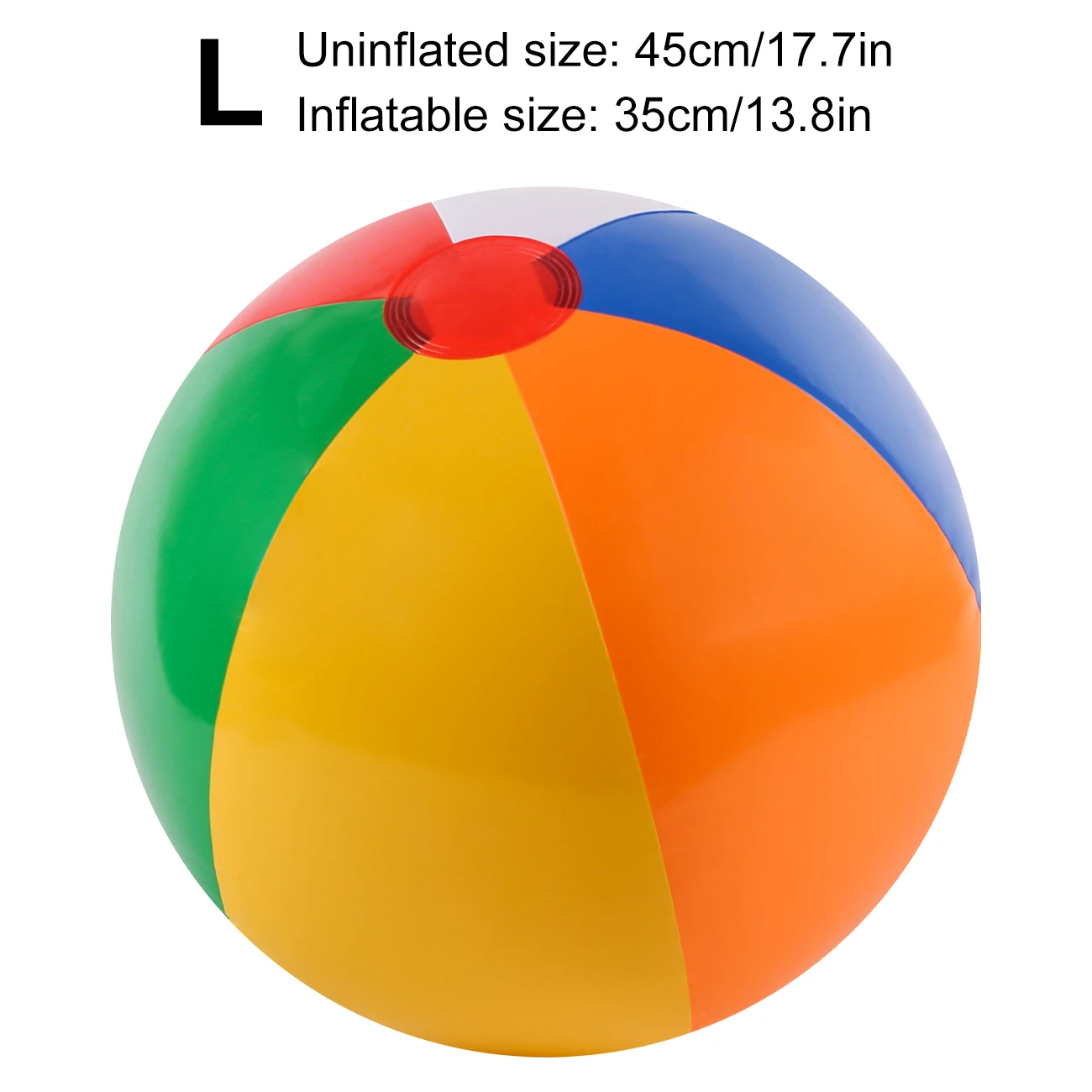 As bolas de praia são adequadas para piscinas e praias, e são perfeitas para festas de verão e brincadeiras.