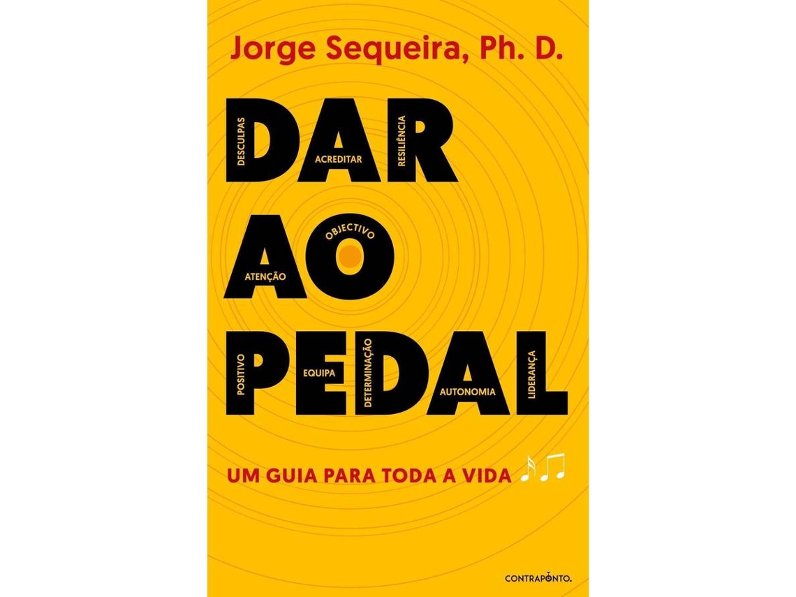 Livro Dar ao Pedal de Jorge Sequeira (Português)