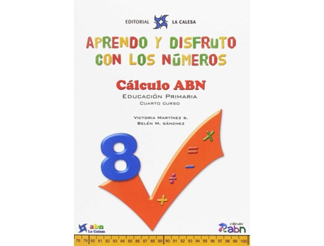 Livro Aprendo Disfruto Con Numeros 8 Calculo Abn Calesa de J Martinez (Espanhol)
