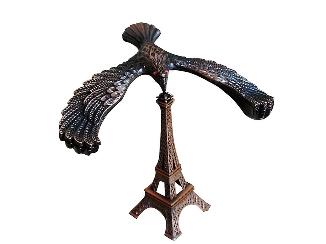 1 Peça Modelo De Toalha Eiffel Equilíbrio Pássaro Allinless