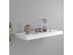 Prateleira De Parede Suspensa 60x23,5x3,8 Cm Mdf Branco Dkd Home Decor