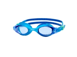 Óculos de Natação Infantil Little Boni Remix Tamanho Único Azul Claro/ AQUAFORGE
