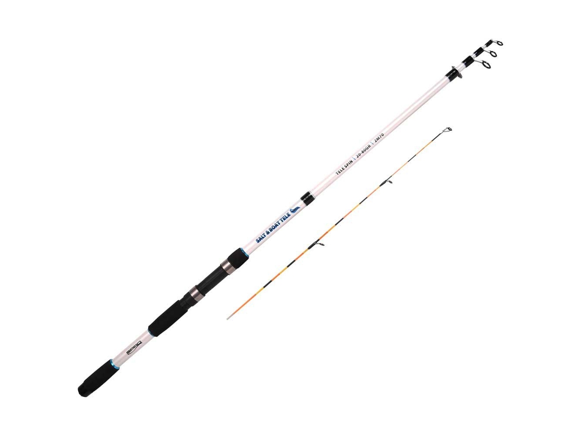 Cana Pesca de Fundo Salt&Boat Tele Prateado 2.70 M / 20-80 Gspro