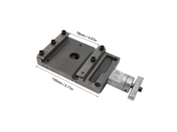Laxiscreed Mini Torno De Carruagem Em Ferro Fundido Com Movimento Vertical