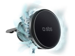 Suporte Auto SBS Carregador Frozen MagSafe 15W (Outlet Caixa Aberta - Preto)