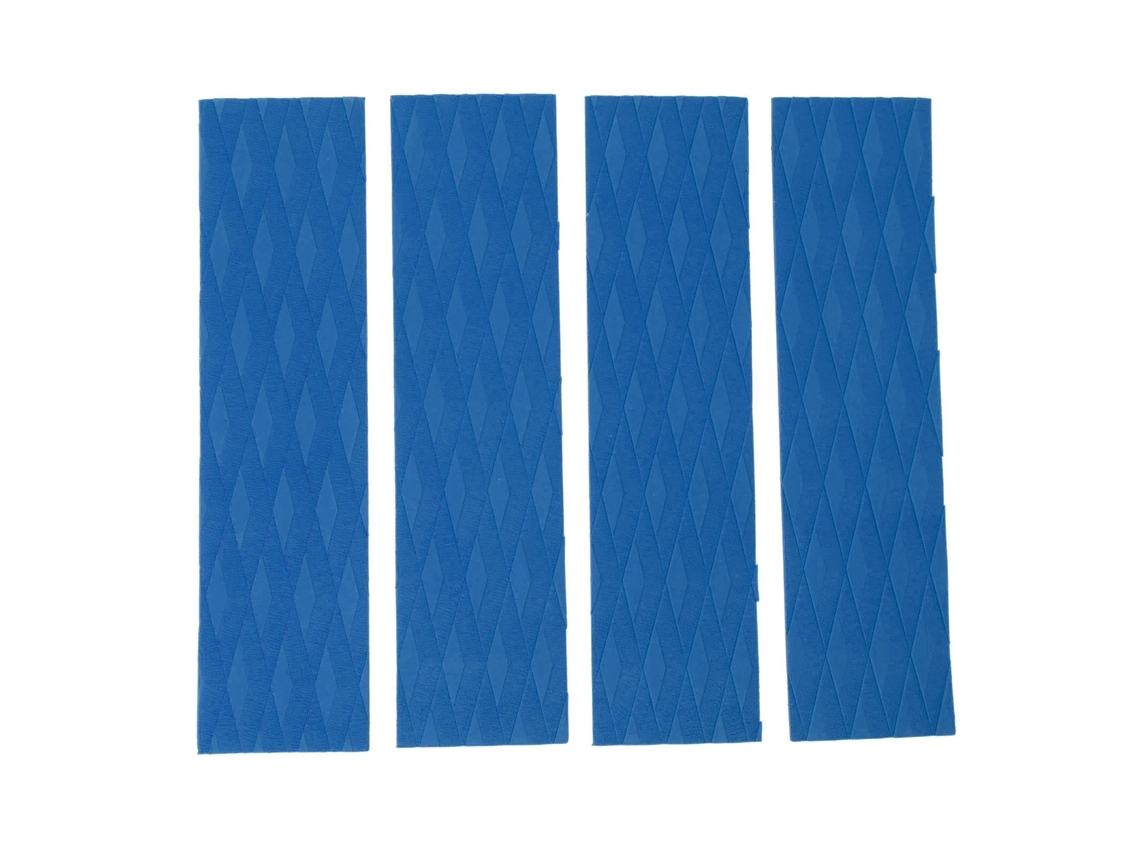 4 peças de pads de tração para prancha de surf antiderrapante EVA para skimboards e kayaks azul S/MARCA