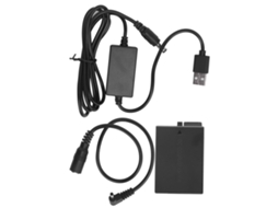 2026 bateria Falsa Lp e8 com Cabo Usb para Canon 550d 600d Kiss X7i X6 X5 X4