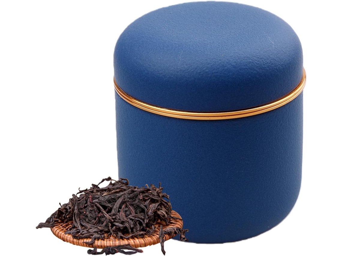 Pote Cerâmico para Café ou Chá, Pequeno, Portátil, Vedação Contra Umidade
