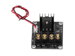 Módulo De Cama Aquecida Para Impressora 3d: Placa De Expansão Com Transistor Mos De Alta Potência E Grande Corrente