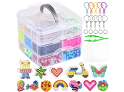 Contas de Fusão Kit CZHHMART com 10.000 Contas Coloridas de 5mm, para Artesanato Diy para Crianças