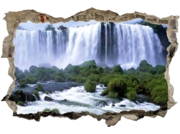 Adesivos Muraux Cascata Natureza Adesivo Mural Para Salão De Beleza Quarto Cozinha Escritório Adulto Criança 70x110cm